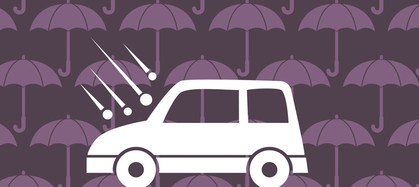 Parapluie de voiture automatique, protection contre la grêle