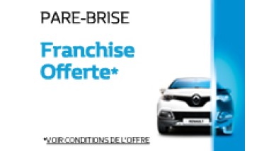 PARE-BRISE: prise en charge de votre franchise