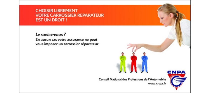 VOTRE RÉPARATEUR ? VOUS AVEZ LE CHOIX